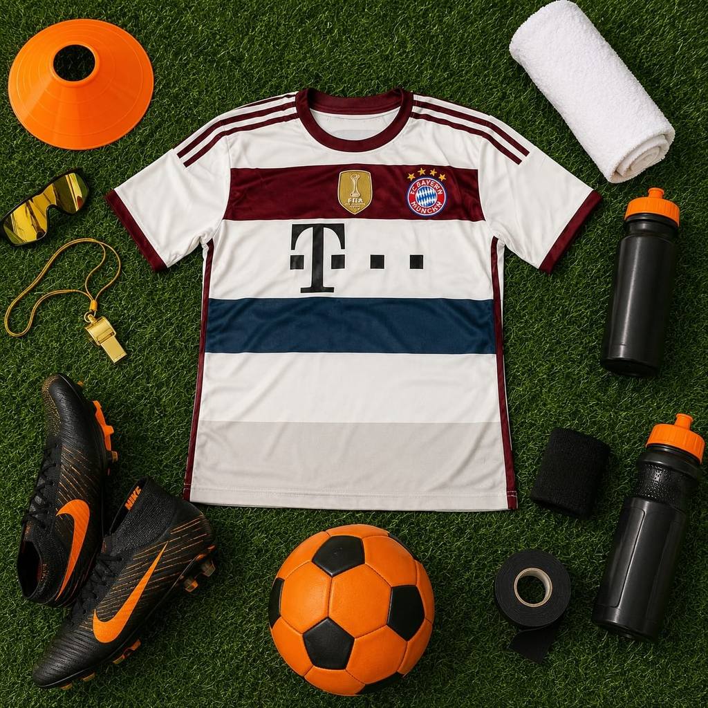 Jersey Bayern Munich 2014 away Full Printing Gratis Custom Patch dan Nameset