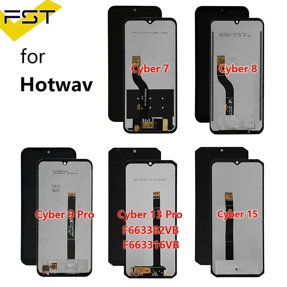 Lcd For Hotwav Cyber 13 Pro LCD splay+Touch Screen gitizer Assembly For Hotwav Cyber 9 Pro Cyber 7 8