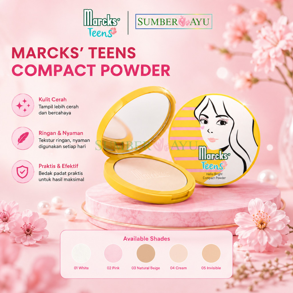 SUMBER AYU | MARCKS TEENS COMPACT | MARCKS TEENS POWDER
