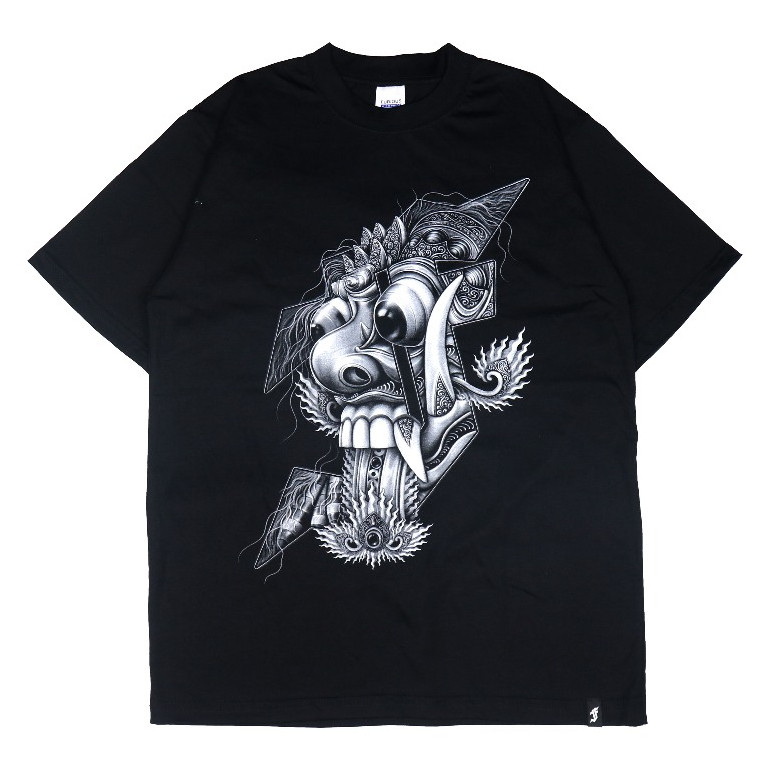 Furious Bali Goda/Bk Kaos Katun Hitam S-2XL