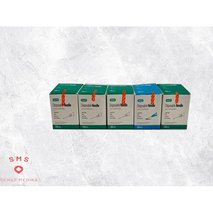 Needle Onemed 18 23 25 26 27 G 100pcs Disposable Needle Jarum - 30G