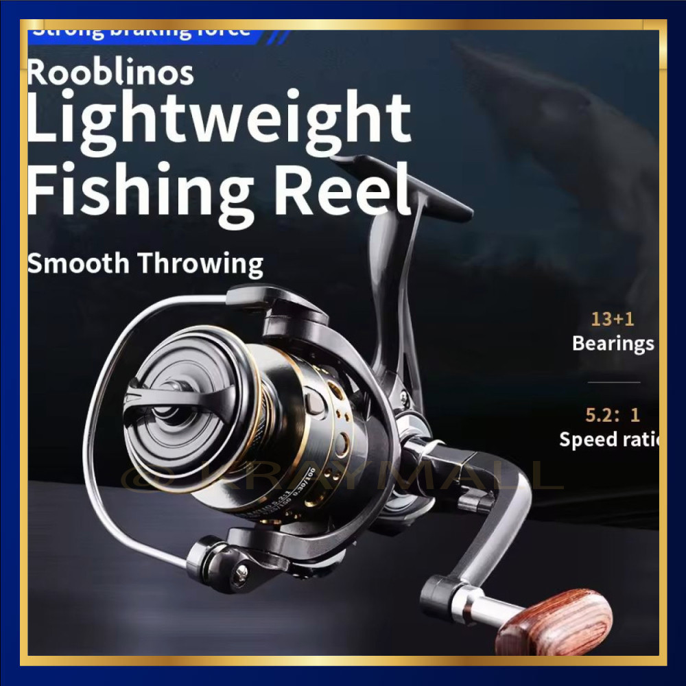 Reel Pancing Spinning Fishing Reel 5.21 14 Bearings 4000 - BK4000