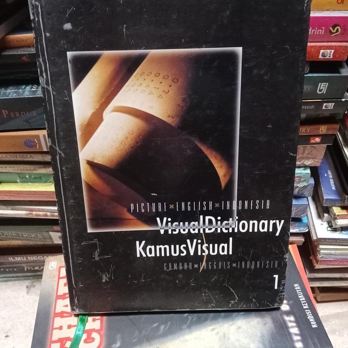 ORI VISUAL DICTIONARY KAMUS VISUAL FICTURE ENGLISH INDONESIA FULL COLOR