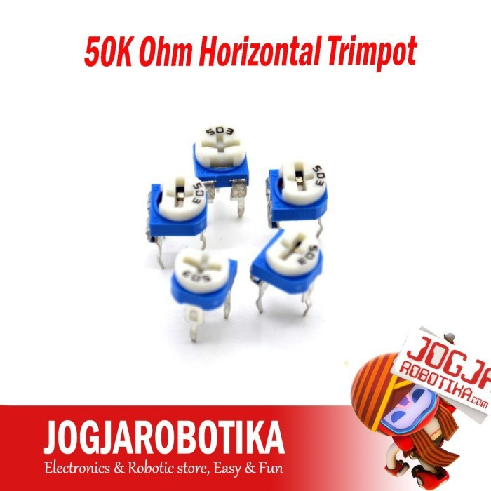 50K Ohm Horizontal Trimpot