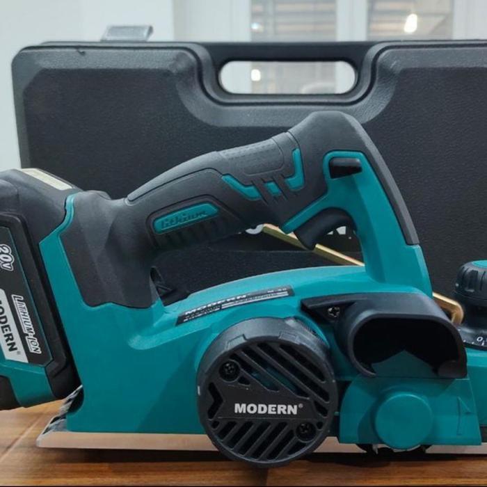 Promo Mesin Serut Kayu Baterai Ketam Planner Planer MODERN Cordless M90 20V