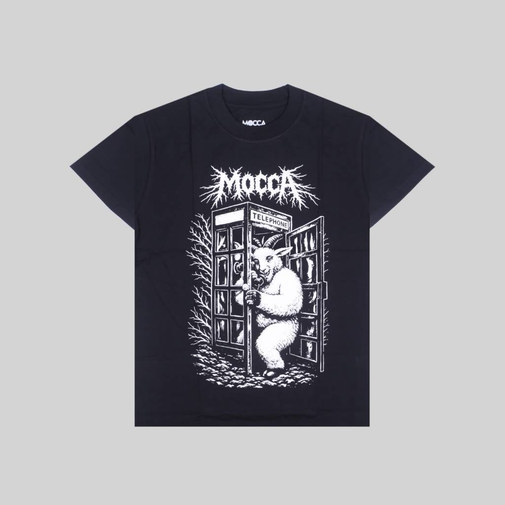 Tshirt MOCCA - TELEPHONE BK | Kaos Band Pria Reguler Original Merchandise