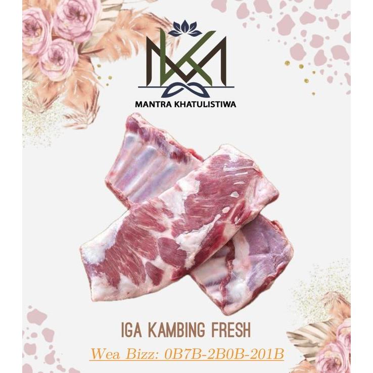 IGA KAMBING IGA RUSUK IGA TULANG KAMBING MUDA SEGAR