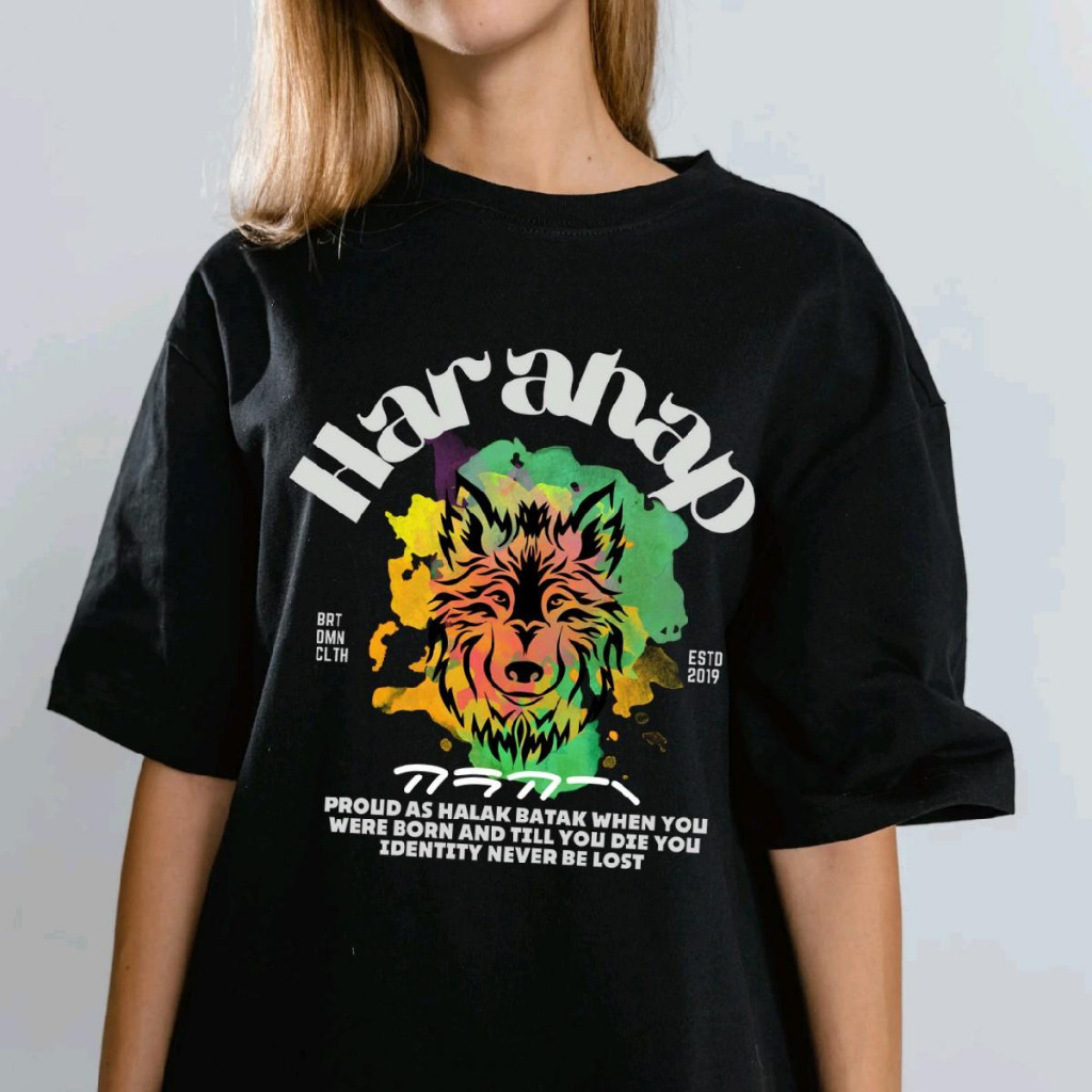 Kaos Batak Marga HARAHAP Tshirt kaos unisex pria wanita - kaos marga batak indonesia