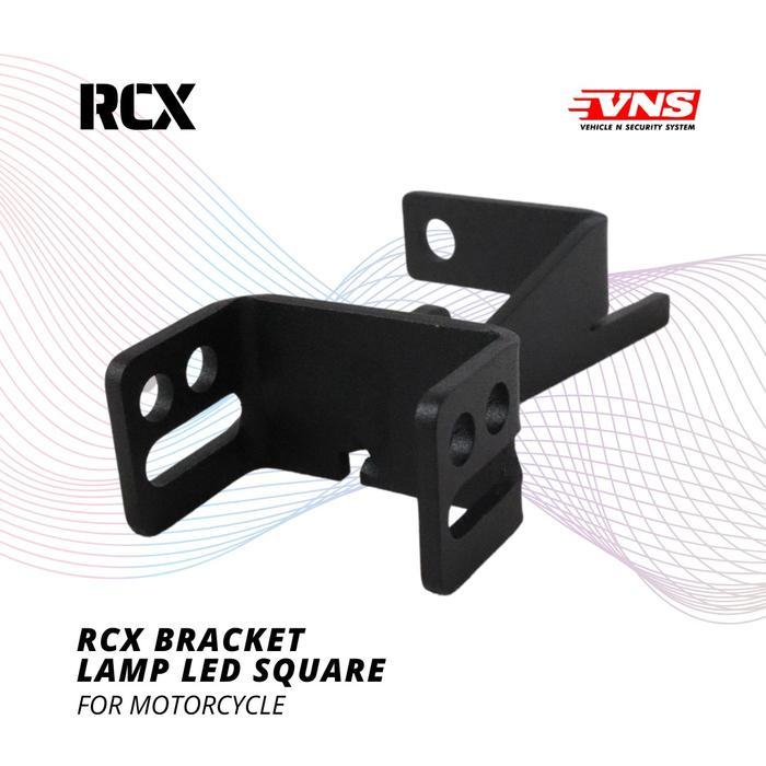 RCX BRACKET LAMPU LED MOTOR / MOTORCYCLE - KOTAK / SQUARE