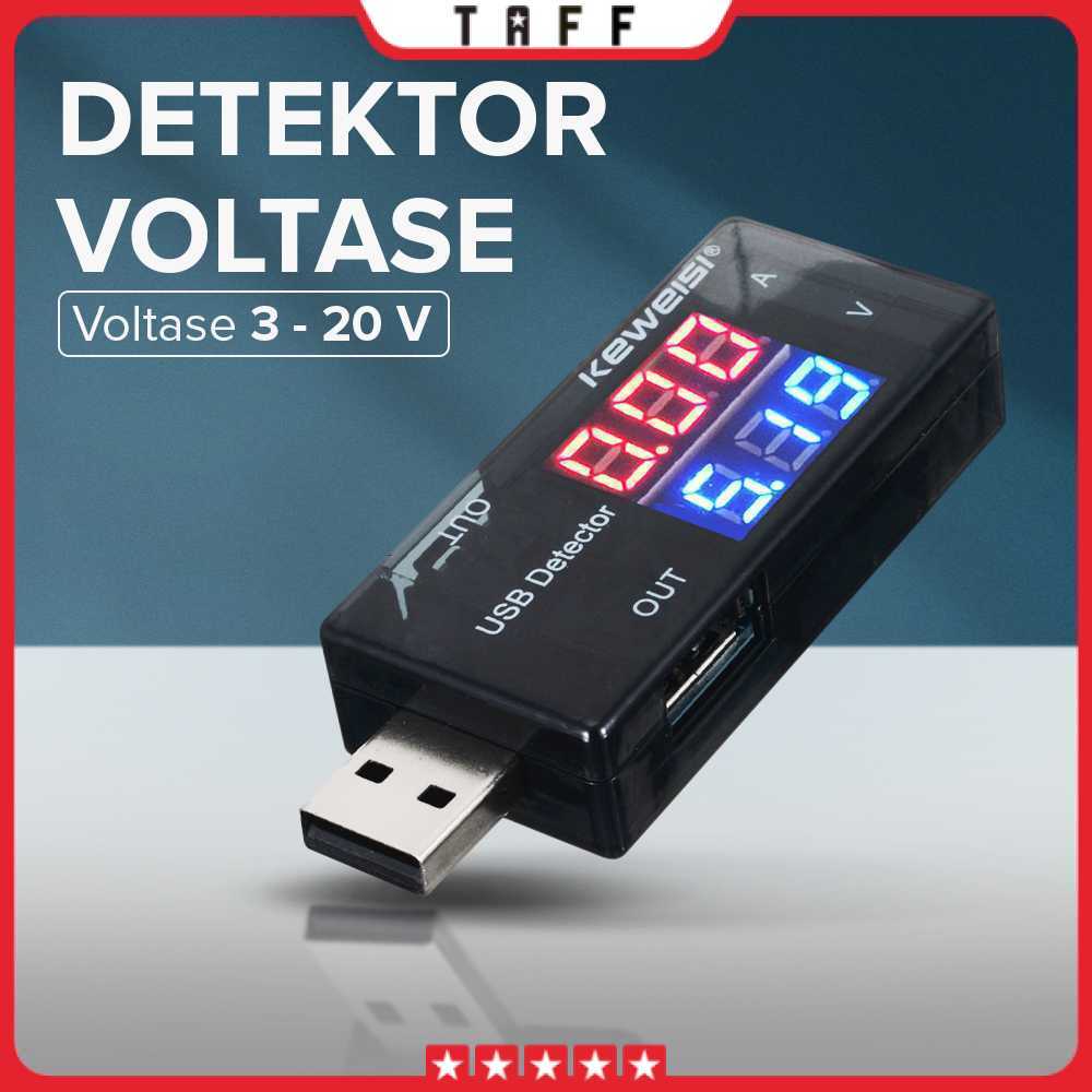 USB Charger Power Current Voltage Tester Detector 3-20V 0-3A - KWS-10VA