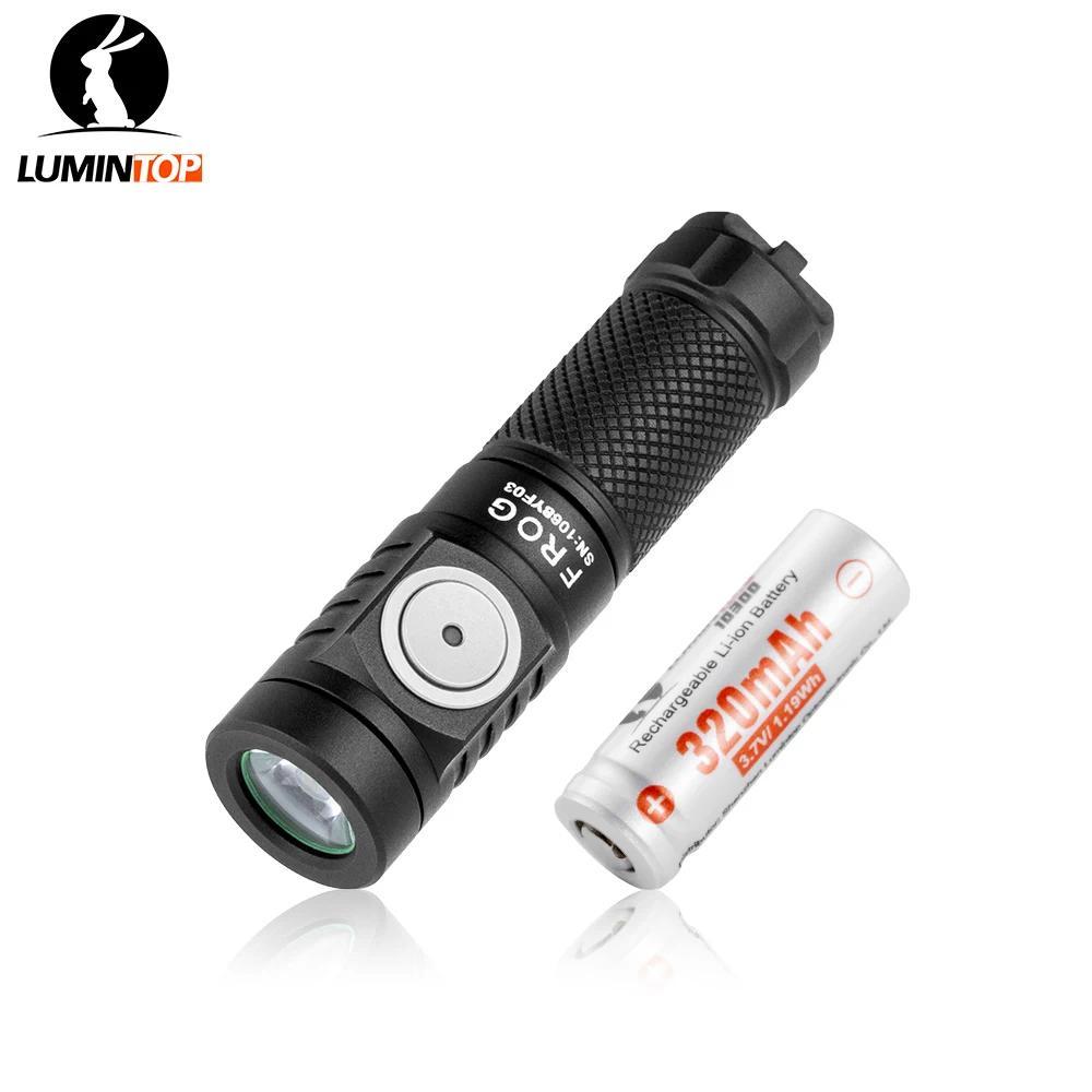 Lumintop 985 Frog V30 Mini Flashlight 570 Lumens with Extend Tube 10750 Flashlight 750 Lumens Mini K