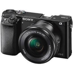 Sony a6000 kit 16-50mm, kamera mirrorless, camera vlog konten, alpha 6000, baru, bergaransi