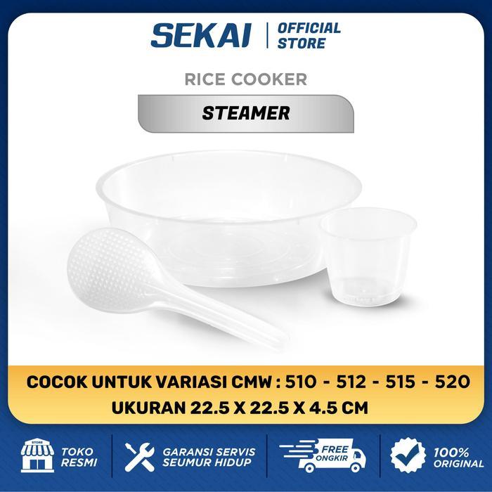 Sekai Steamer Kukusan Rice cooker Magic Com - Original Sparepart Untuk CMW CMW 510 / CMW 512 / CMW 5