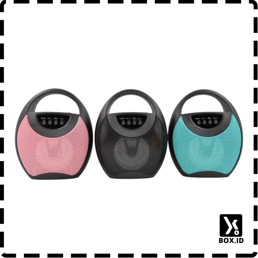 Speaker Bluetooth Portable Speaker Karaoke Fojax FJ-1314DW