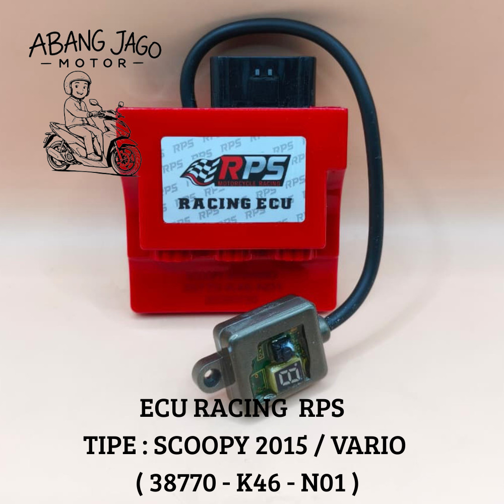 ECU RACING MERK RPS TIPE SCOOPY 2015 / VARIO ( 38770 - K46 - N01 ) JAPAN QUALITY
