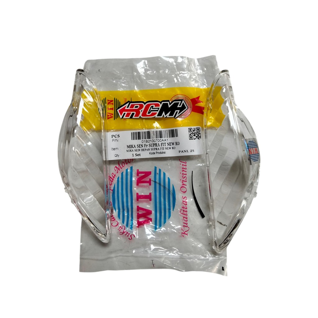 SEPASANG KANAN KIRI MICA MIKA KACA LENSA LAMPU SEN SEIN RETING RETTING RITING DEPAN DPN SUPRA FIT NE