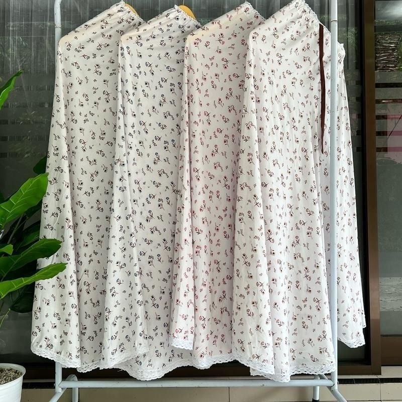 NS - ( Azzura Series ) Mukena Rayon Dewasa Jumbo Free Tas Cantik / Mukena Adem / Mukena Terlaris / M