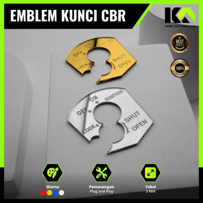COVER KUNCI CBR 150 EMBLEM GARNISH TUTUP KUNCI HONDA CB150R 2012 2013