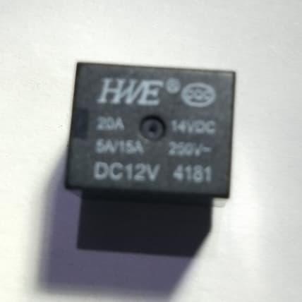 (BACA DESKRIPSI) RELAY 20A DC 12 V - 5 PIN