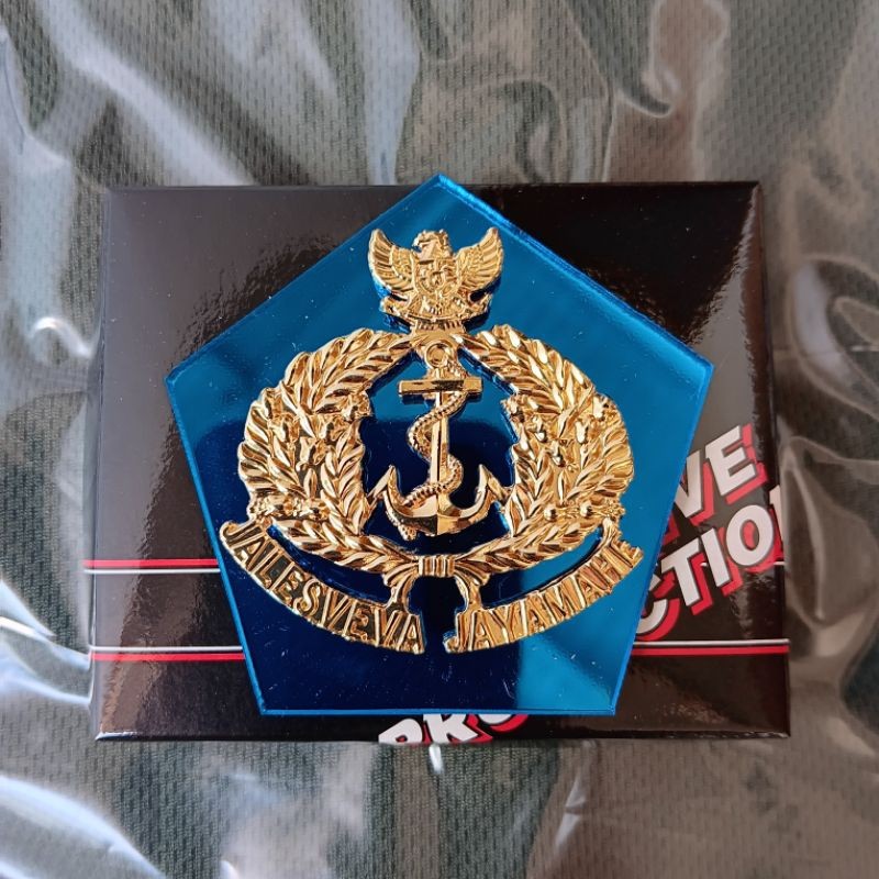 Emblem Baret TNI AL Akrilik