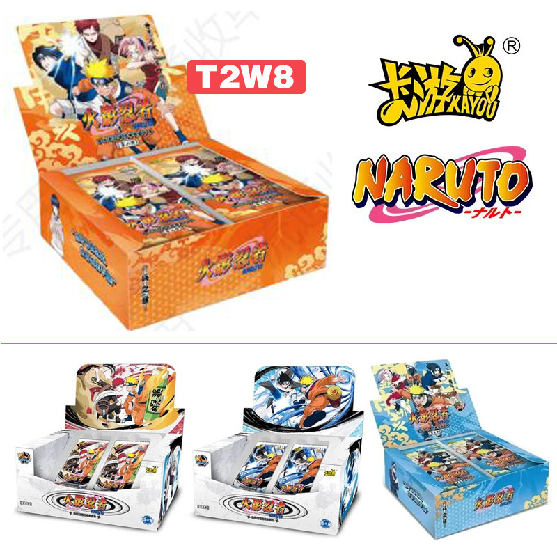 2025 KAYOU Anime Original Naruto Cards T4w7 T2W8 Chapter Of The  Added SE Ninja World Collection Car