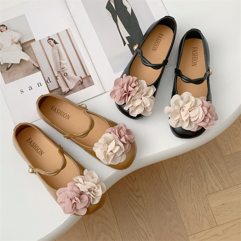 Sandal Wanita Fashion Serbaguna Santai Tertutup untuk Musim Panas Luar Ruangan dengan Motif Bunga