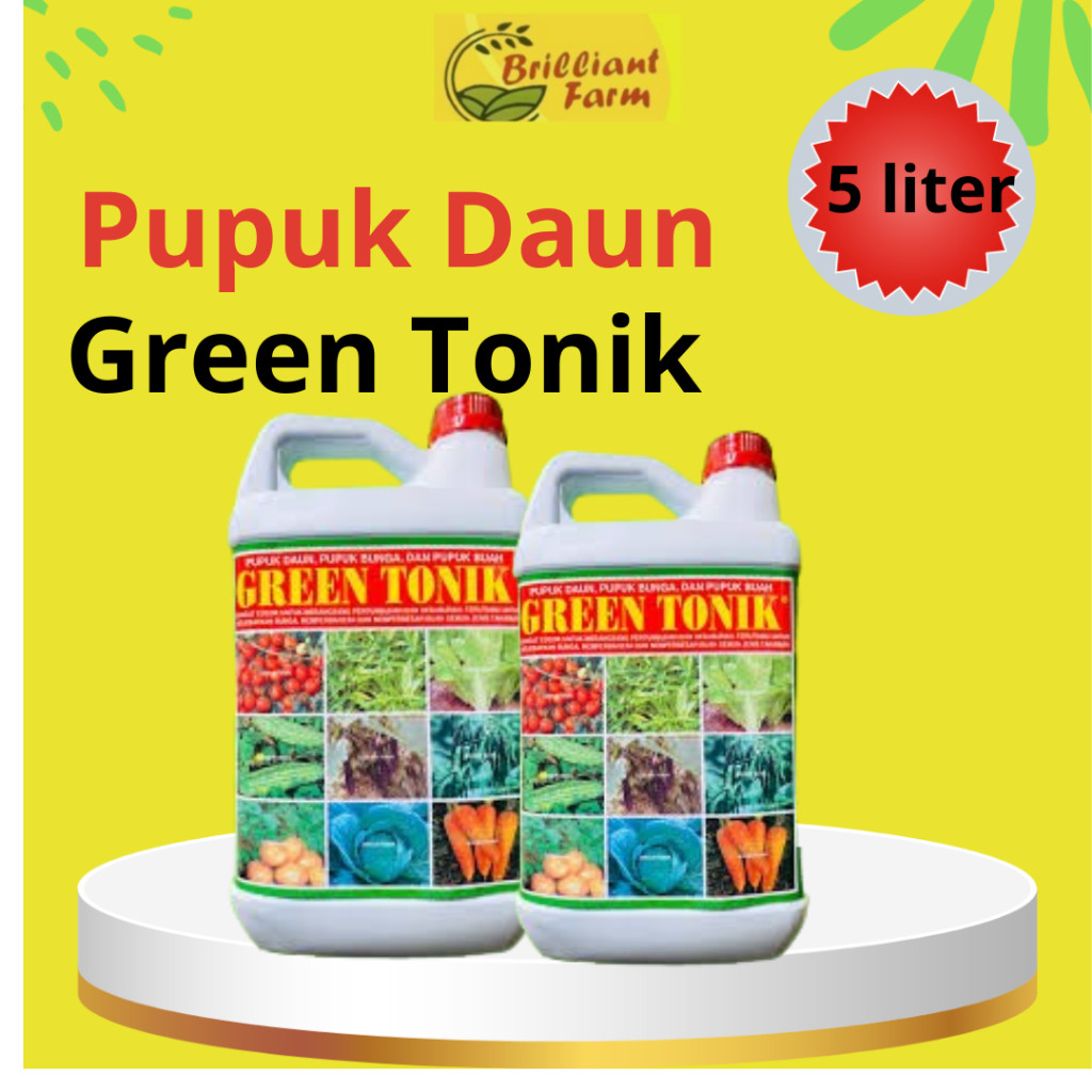 Pupuk Cair GREEN TONIK  kemasan 5 Liter