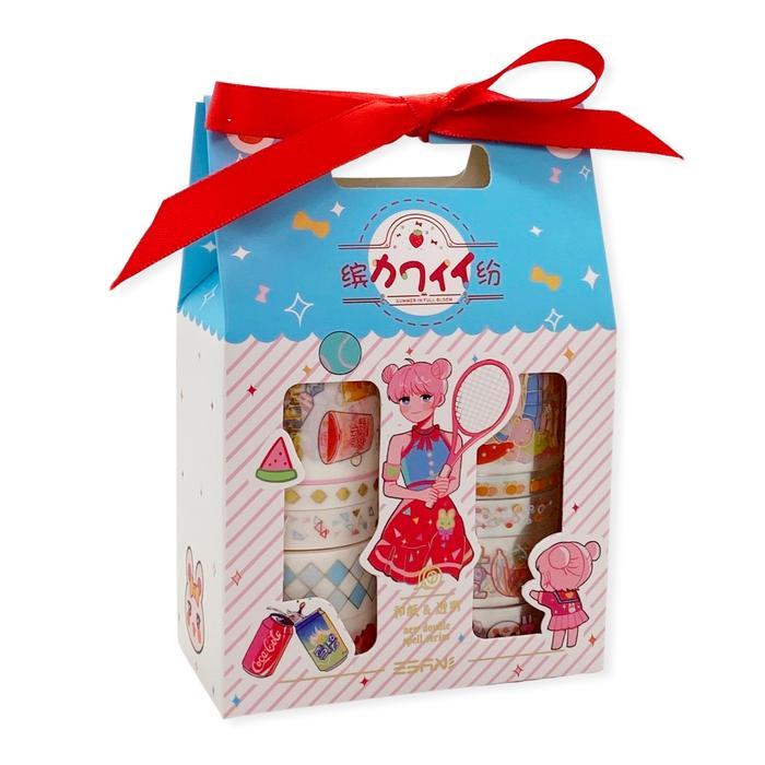 Scoop Masking Washi Tape Set Japanese Girl 64381000 - 01