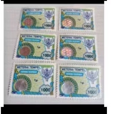 MTR8   MATERAI 1000 TAHUN 1996-1999