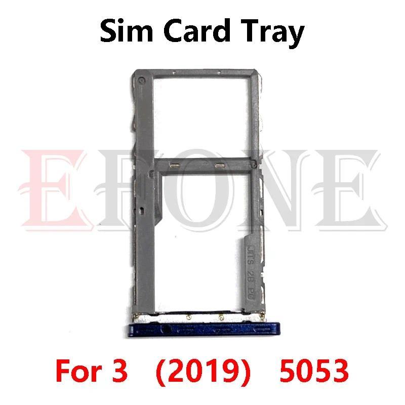 For Alcatel 3 3V 3X 3L 3C 2019 5032 5053 5048 7 6062 1V 1X 2020 5007 Sim Card Tray Slot Holder Repla