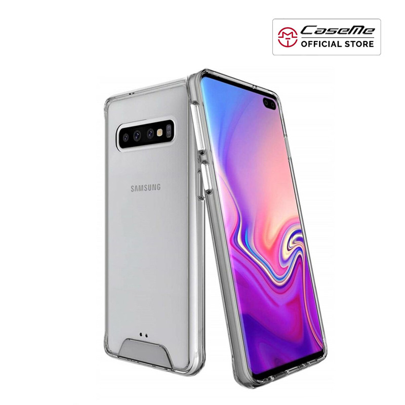 Caseme Casing Space Military Samsung S8 S9 S10 S20 PLUS ULTRA Akrilik Anti Kuning Anti Retak Soft Ca