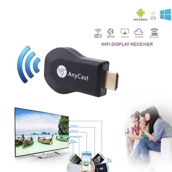 Hdmi Bluetooth Dongle Alat Untuk Menyambungkan Hp ke Tv Led / Hdmi Anycast Dongle Wifi Layar Smartph