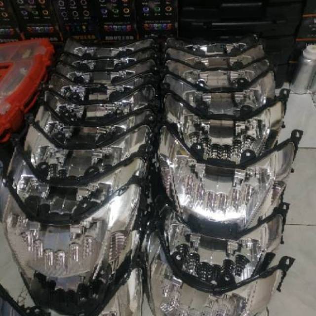 batok stoplamp nmax bahan custom