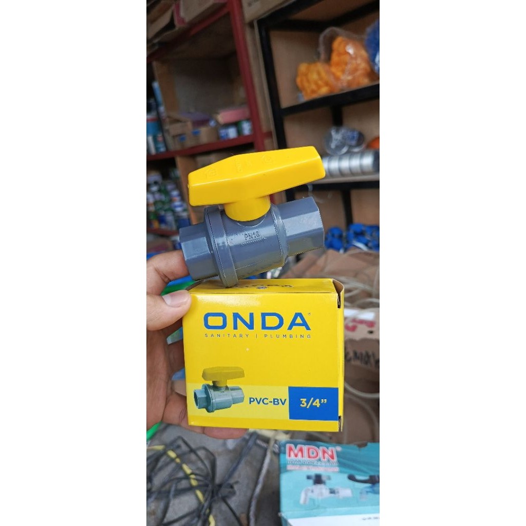 Onda stop kran air 3/4 inch bahan berkualitas