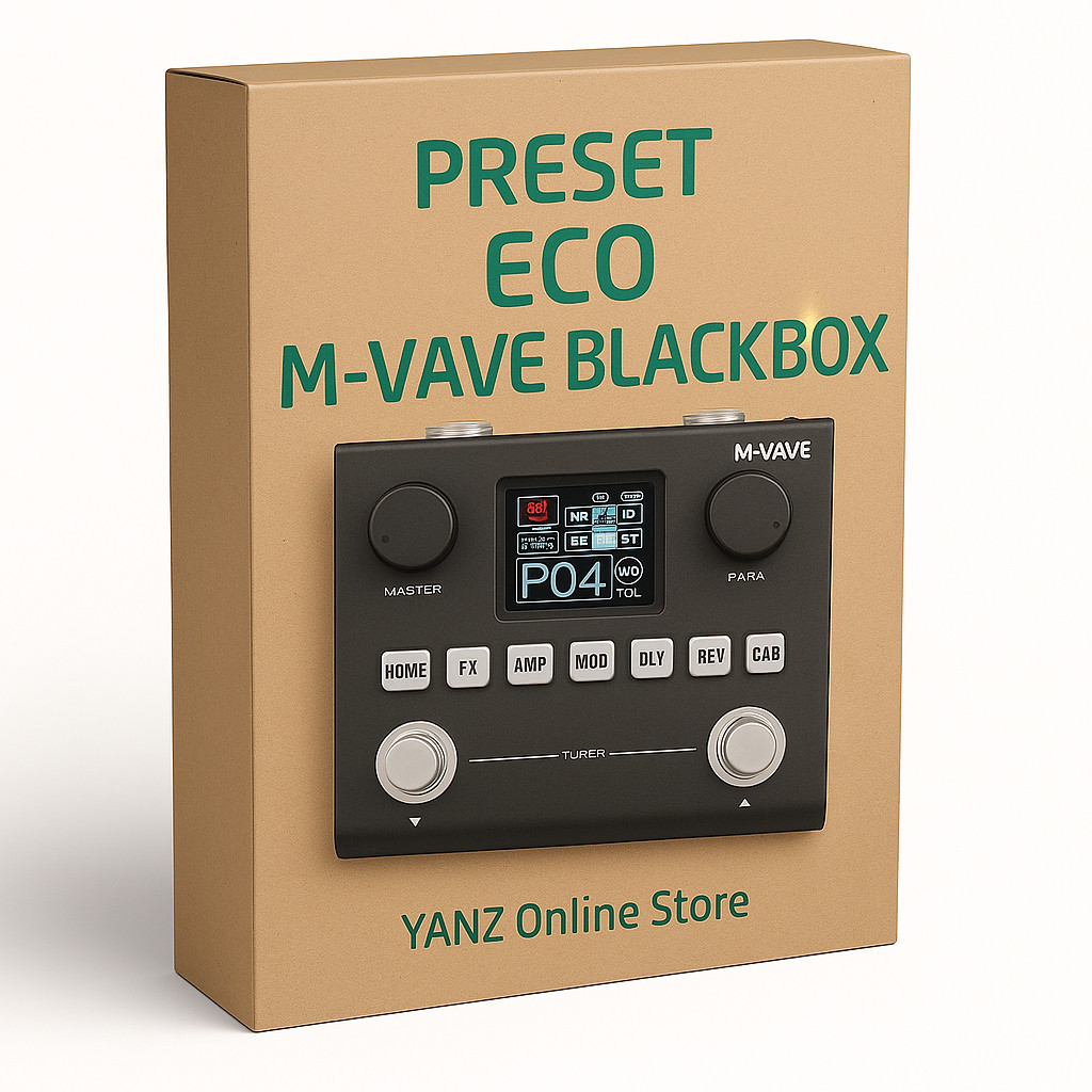 Preset M-VAVE BLACKBOX Eco Pack All Genre Musik
