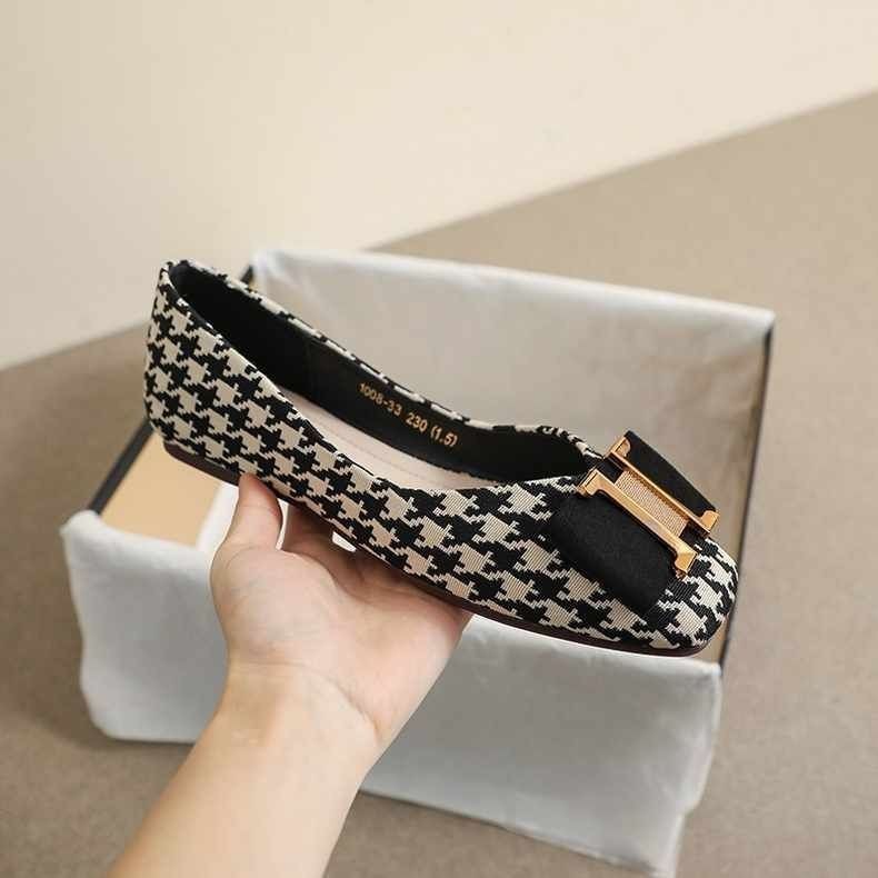 Emita Bloom sepatu flat ibu ibu shoes korean style remaja pentopel wanita kekinian hak 3cm flat shoe