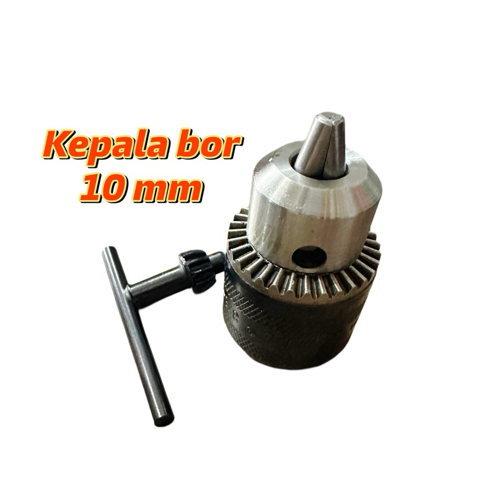 Kepala bor 10 mm chuck bor drill 1.5 - 10 mm