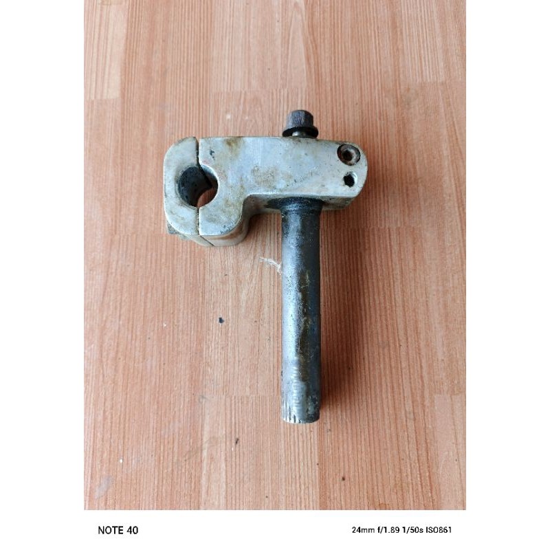 stem sepeda bmx model tahu alloy adaptor 21.1