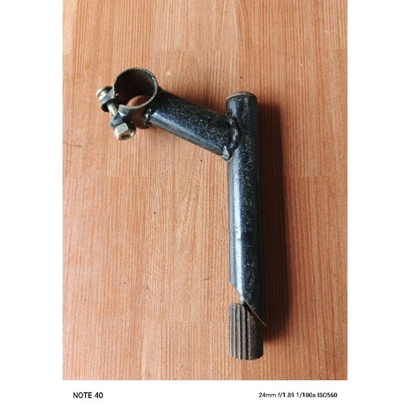 stem sepeda mtb besi pendek 22,2 nos