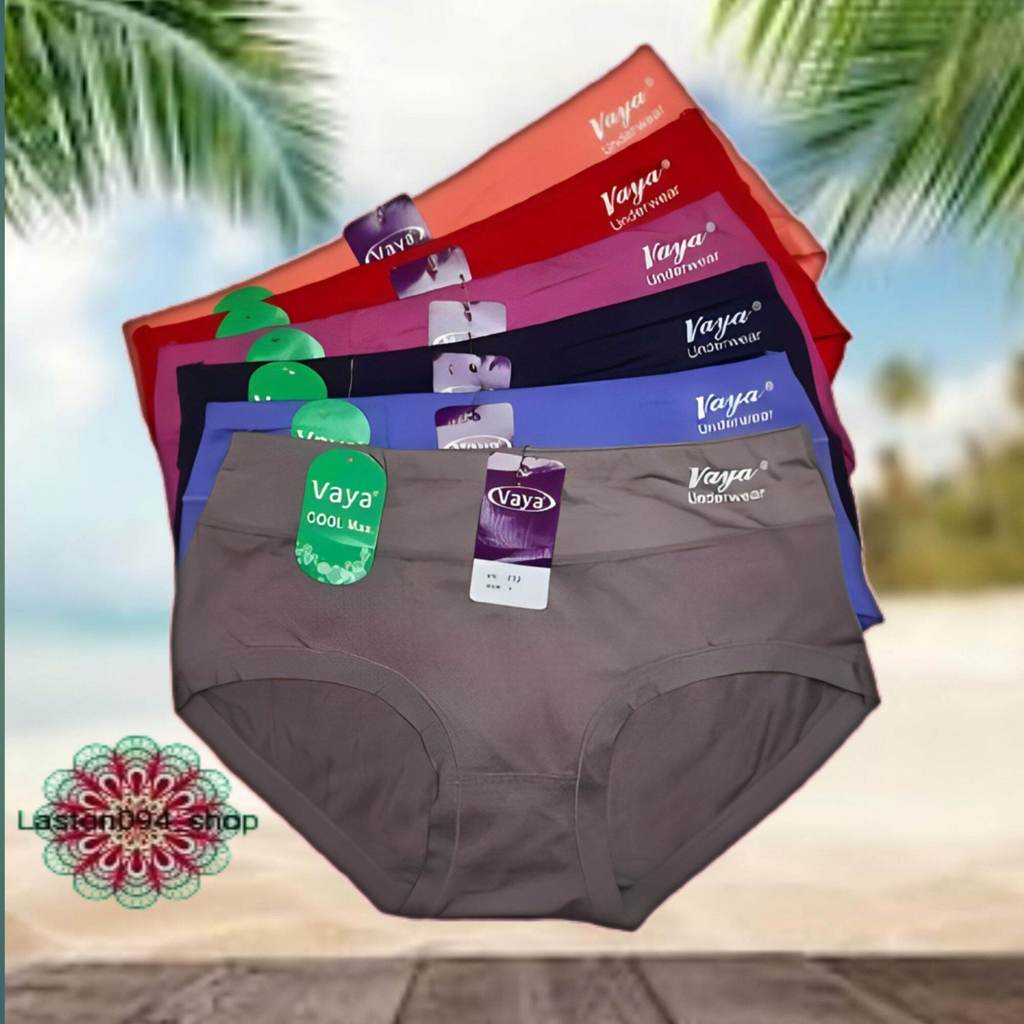 GRATIS ONGKIR... Isi 6 Pcs Celana Dalam Vaya underwear Celana Dalam Wanita Terlaris