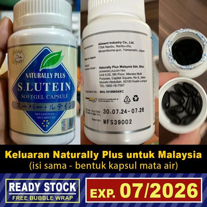 S LUTENAA / SLUTENAA / S.LUTENAA / LUTEIN MATA JEPANG - LUTENA MALAYSIA