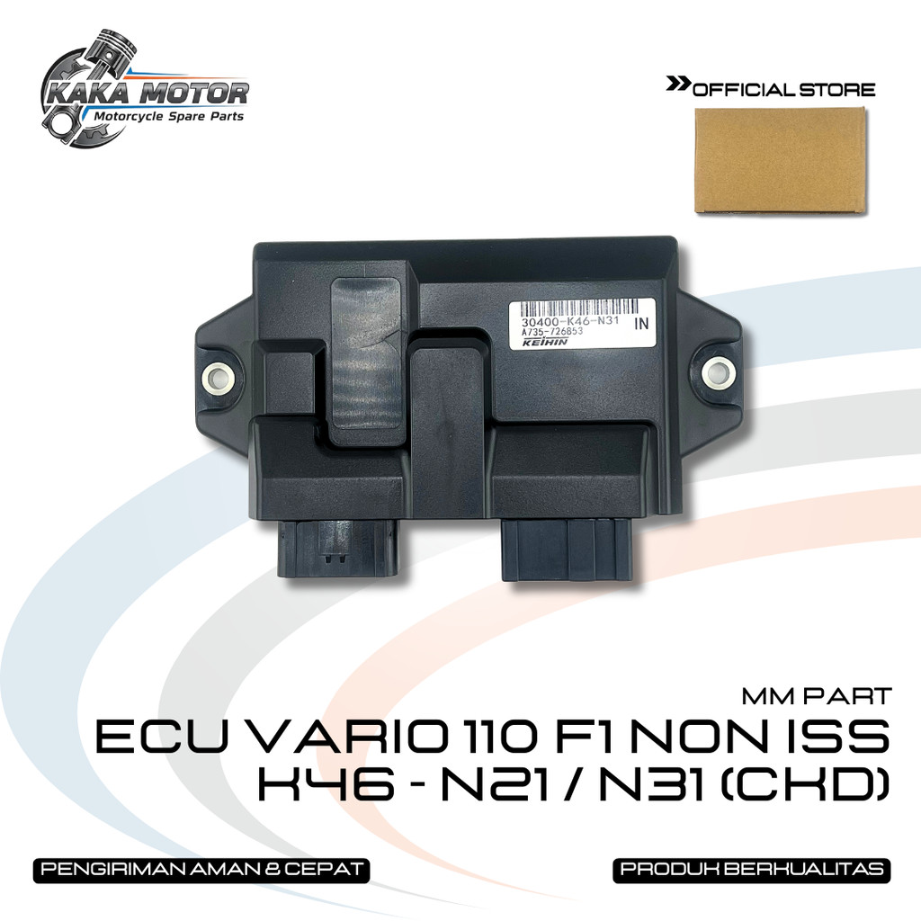 ECU VARIO 110 F1 NON ISS 30400-K46-N21/N31 CKD - ECU ECM VARIO 110 FI ESP NON ISS 2015 – 2019 (30400