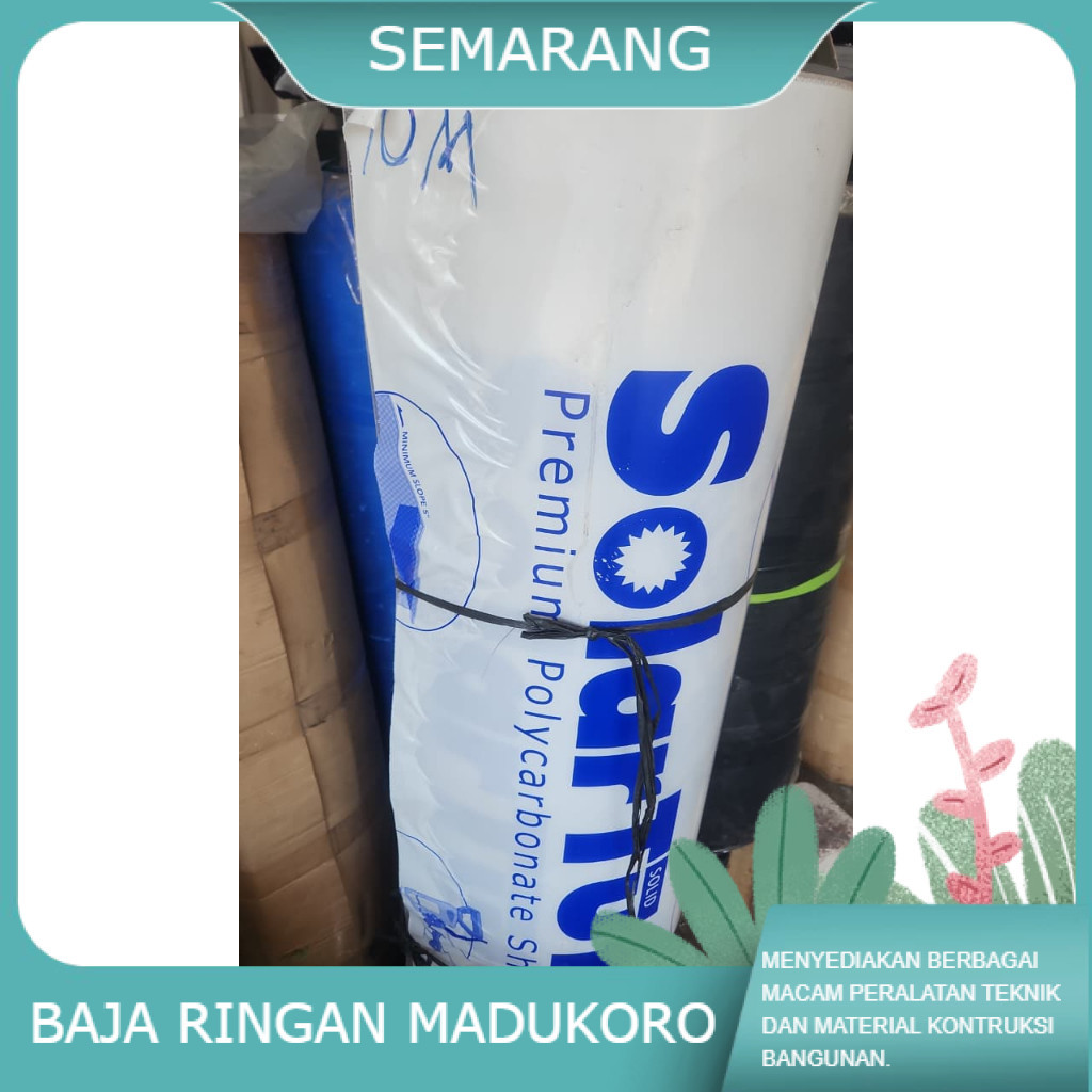 SOLARFLATT SOLARTUFF 1.2MM  CLEAR BRONZE GREY SOLAR TUFF SOLAR FLATT solar flat solar taff atap tran