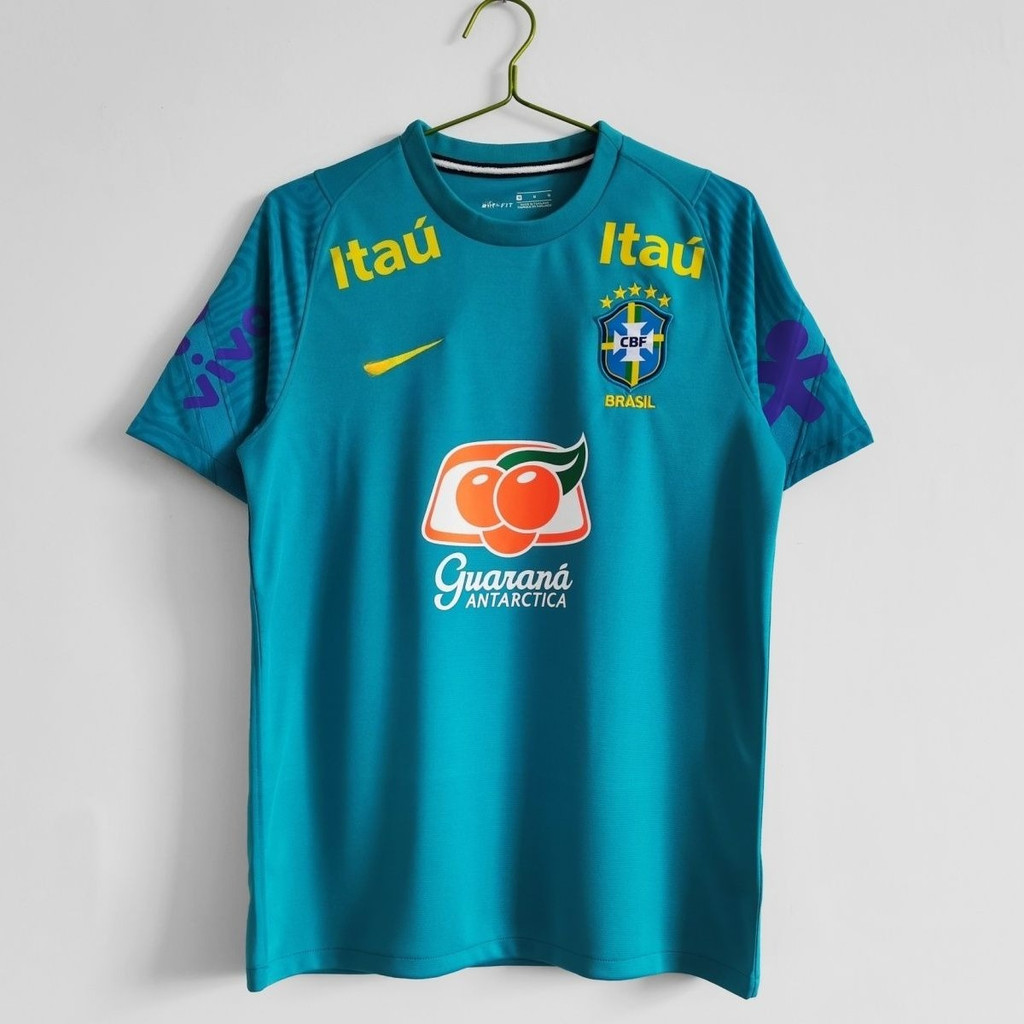 Jersey 2021 Brazil A115 T shirt pria