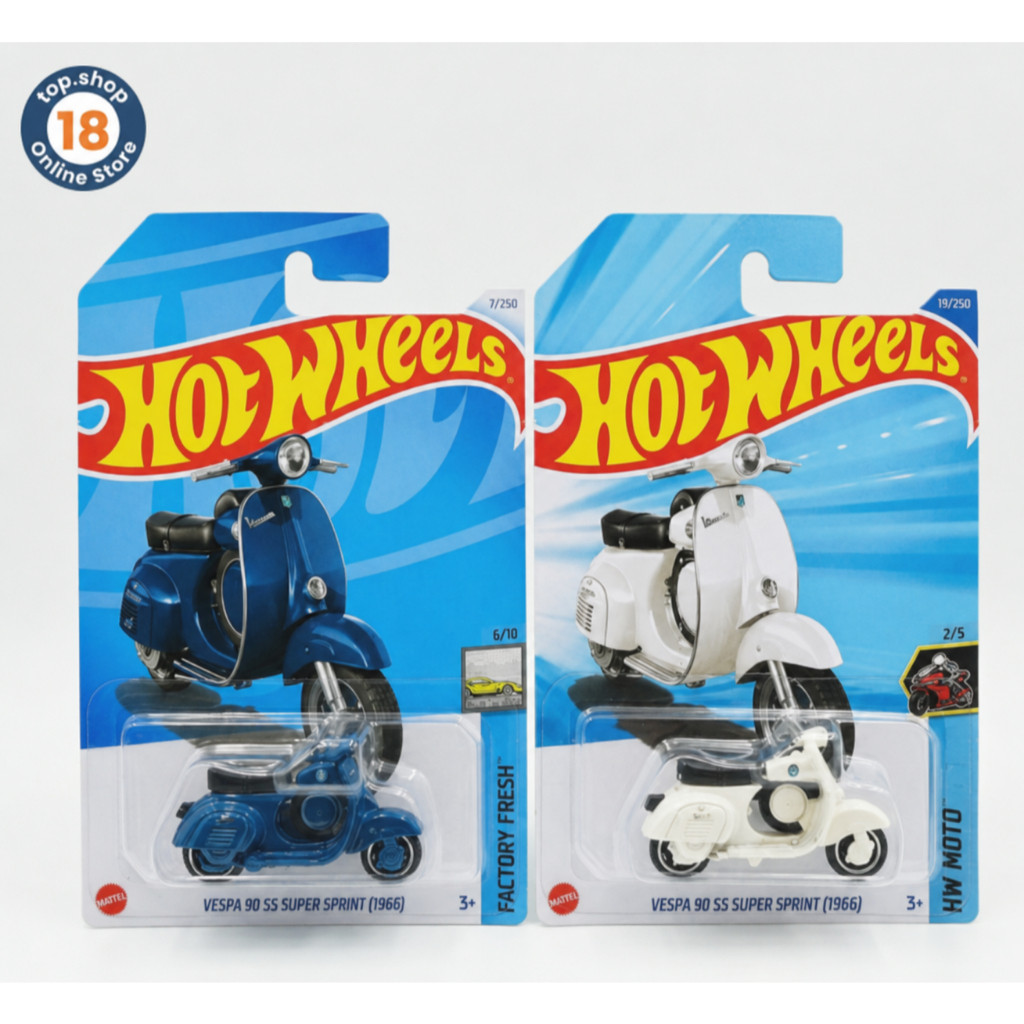 Hot Wheels Vespa 90 SS Super Sprint Hotwheels Diecast