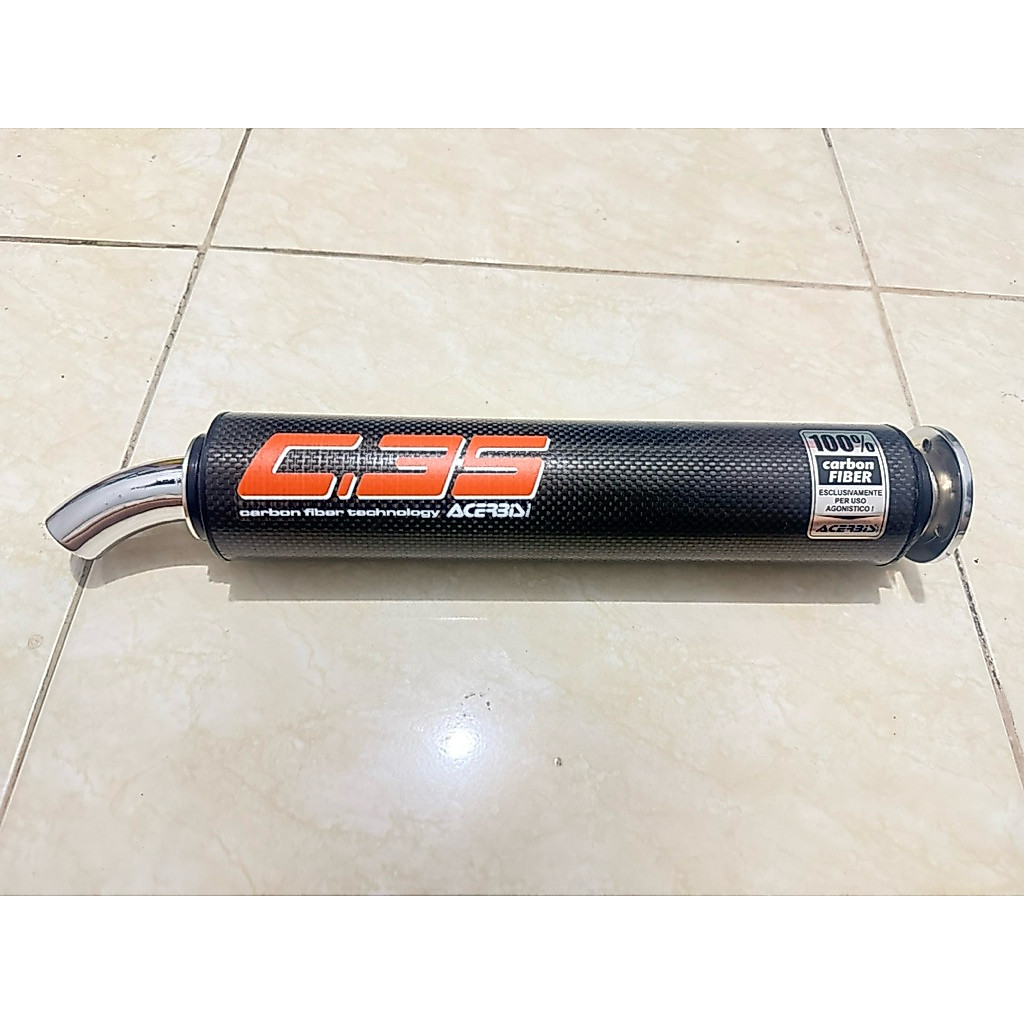 Silencer Acerbis Carbon C35 28cm