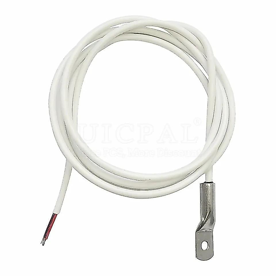 Modul Sensor Suhu DS18B20 Probe Baja Tahan Karat 304 OD 30MM Kabel Sensor Tahan Air dan Debu Warna P