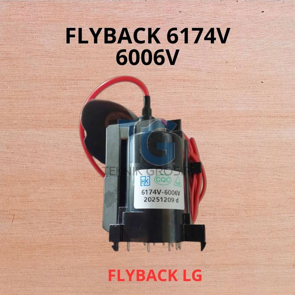 Flyback Transformer 6174V 6006V BSC25 N0329 TV CRT LG Flatron 21 Inch Tegangan Tinggi Multi
