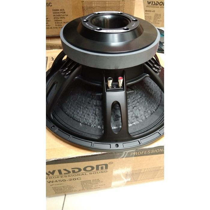 (HARGA TERMURAH) Speaker Wisdom W450 20C / W450-20C / W 450-20C - ORIGINAL - KUALITAS TERBAIK
