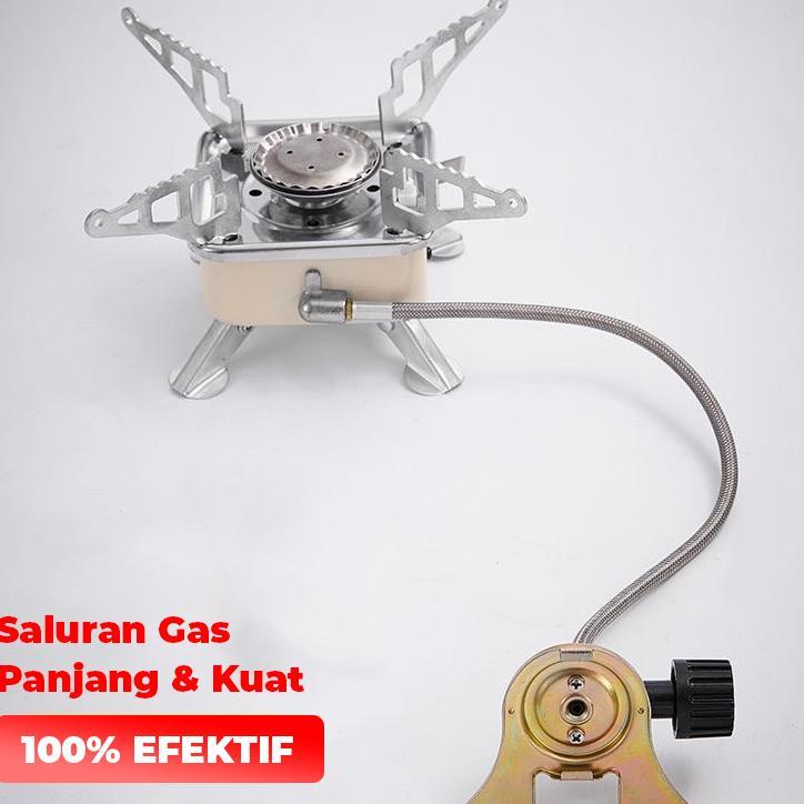 Kompor Gas Mini Kotak Portable Stove Camping Kompor Gunung Nesting Stove Safety 003-5